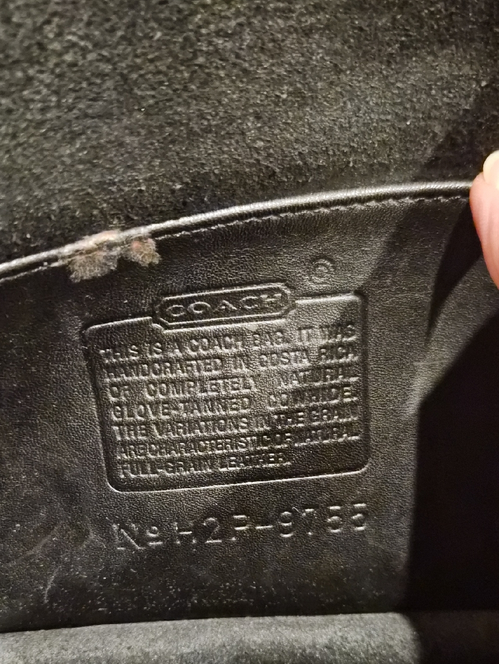 Coach Leather Crossbody Bag - Picture 3 of 3